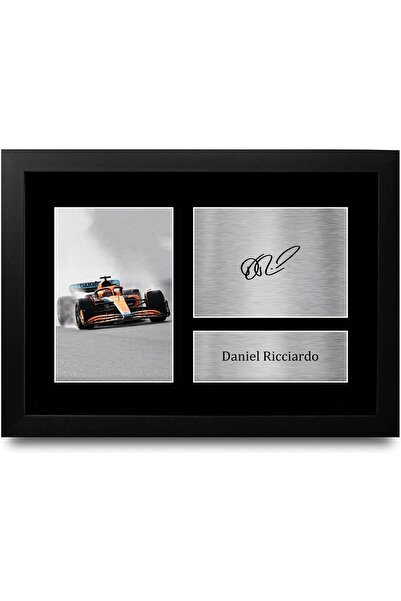 ALAYRA International هدية عرض صور موقعة بحجم A4 لمحبي سباقات الفورمولا 1 F1 م...