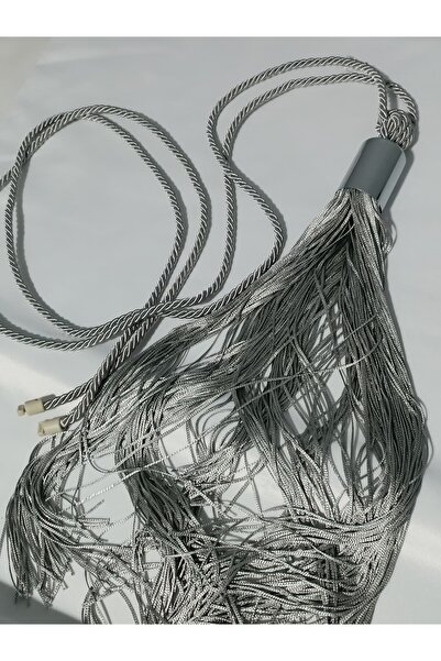 MİR ΑΞΕΣΟΥΑΡ ΚΟΥΡΤΙΝΑΣ ΜΕΤΑΛΛΙΚΟ ΚΟΥΚΑ ΓΚΡΙ ΧΡΩΜΑ 1 ΤΕΜΑΧΙΟ