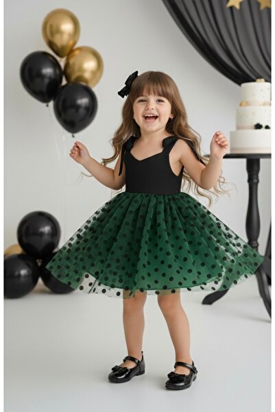 Tinypeople Rochie de petrecere cu buline pentru fetiță rochie de seară rochie...