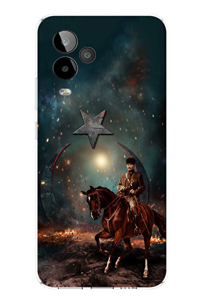 TechTree حافظة سيليكون متوافقة مع GM 24 PRO من أتاتورك على ذروة النصر مطبوع