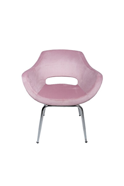 EKOPOL Krom Metal Sabit Ayaklı | Ofis Çocuk Odası Çalışma Sandalyesi Baby Fac...