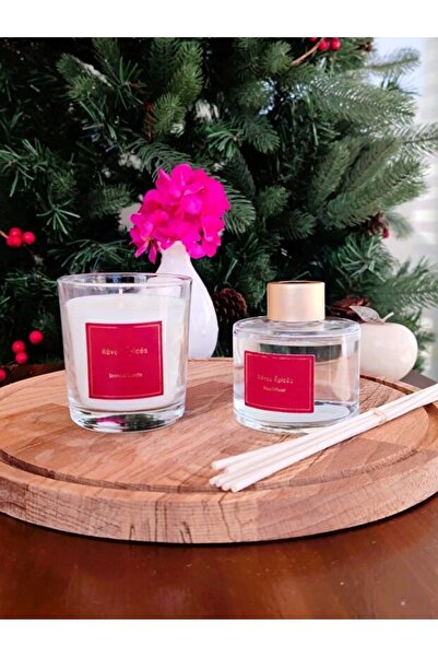 Madame Coco Repertoire Çubuklu Oda Parfümü & Mum Hediye Seti - 100 ml & 120 gr