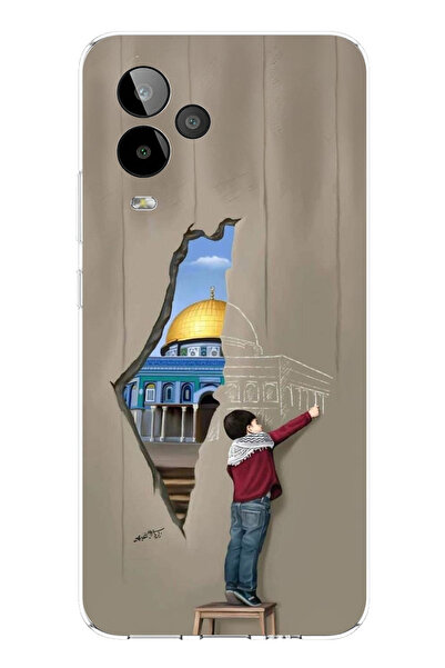 TechTree حافظة سيليكون متوافقة مع جهاز GM 24 PRO من Mescid-i Aksa Wall مطبوع