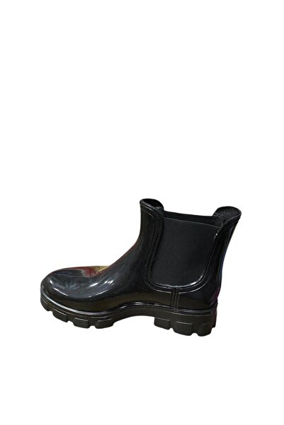 güven kundura أحذية المطر البلاستيكية النسائية