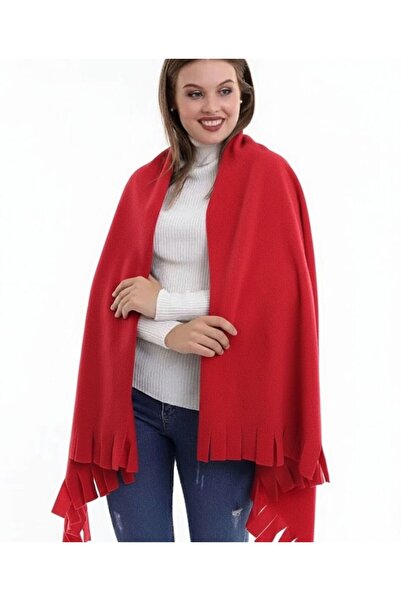 NERGIZ KIRMIZI POLAR ATKI SAL