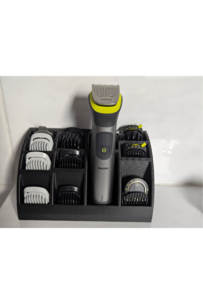 Marka PrintKuca Multigroom Tıraş Makinesi Standı – 7000 Serisi Tarak Başlık O...