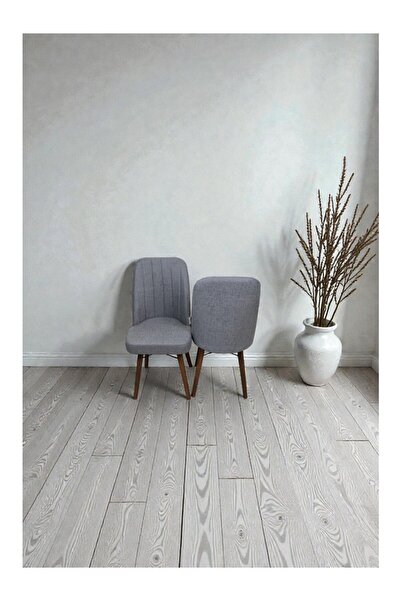 baresmu Hasa 2 Adet Sandalye – Ahşap Ayaklı, Ergonomik, Rahat Oturumlu Modern...