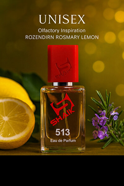 Shaik 513 Unisex – Fresh Lemon & Rosemary | Invigorating Fragrance