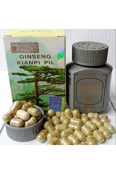 WISDOM Ginseng Kianpi Pil Doğal Karbonhidrat Yardımcısı, Bitkisel Gainer 60 K...