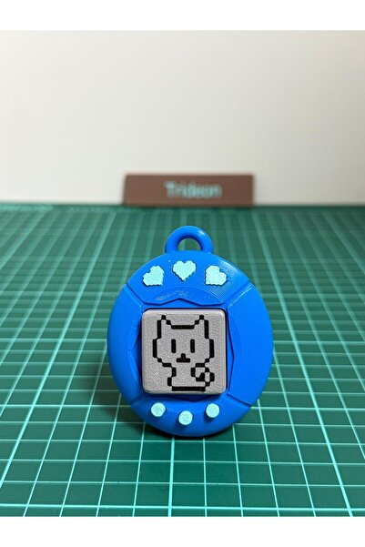 TRİDEON 3d Fidget Clicker Sanal Bebek Model Anahtarlık