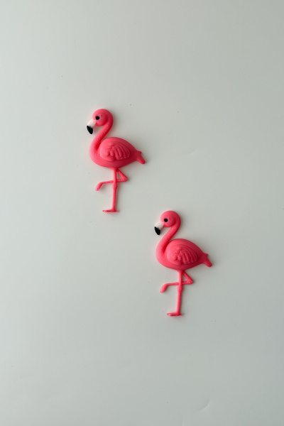 sin istanbul 2'li Flamingo Buzdolabı Magneti