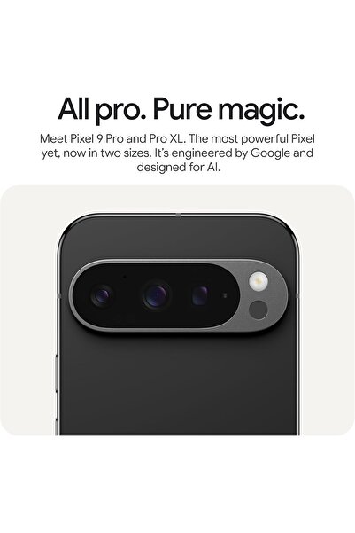 Google Pixel 9 Pro XL - 256 GB - 6.8" Super Actua Display - Unlocked - Hazel