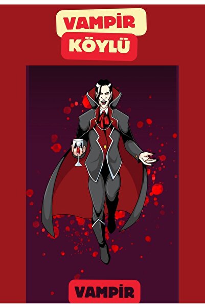 TOYZ PLAY Vampir Köylü Kart Oyunu - Yılbaşı Eğlencesi - Grupların Kart Oyunları