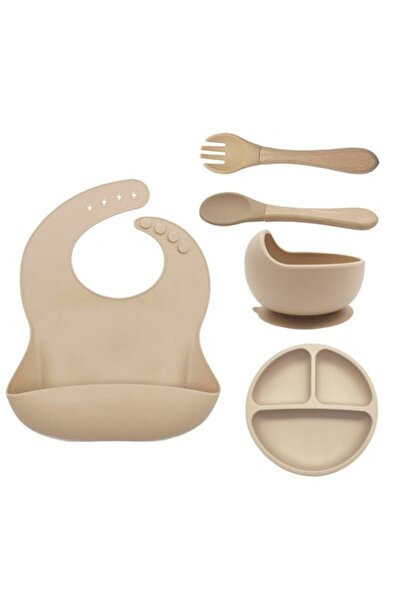 DARO Set pentru hrănirea bebelușilor, silicon fără BPA, 6+ luni, farfurie, bo...