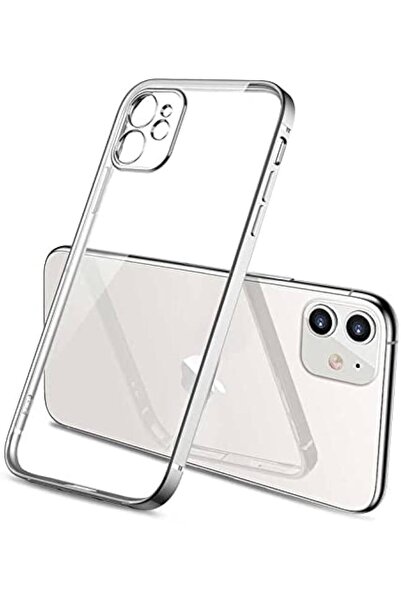 TeknoBA İphone 11 Şeffaf Kamera Korumalı Darbe Emici Kılıf