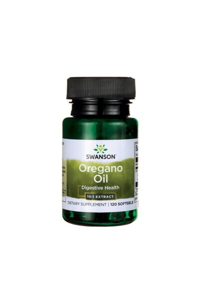 SWANSON Ulei Oregano, Oregano Oil 10:1 Extract, 150mg - 120 Capsule