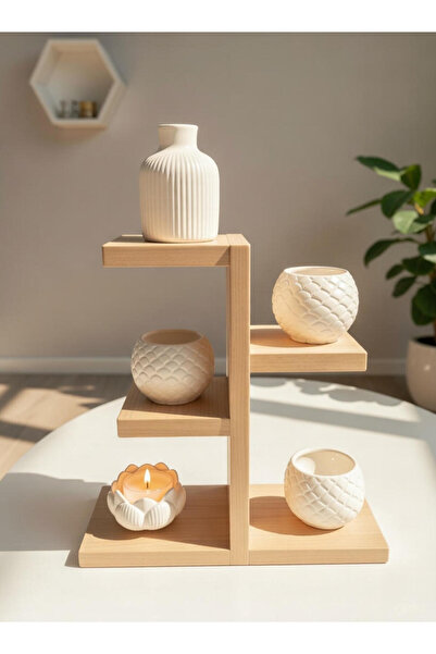 Doğan Stand ve mumluk seti