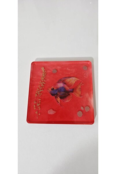 pınaxar Capac de scurgere epoxidic rezistent la rupere, roșu - Ornament decor...