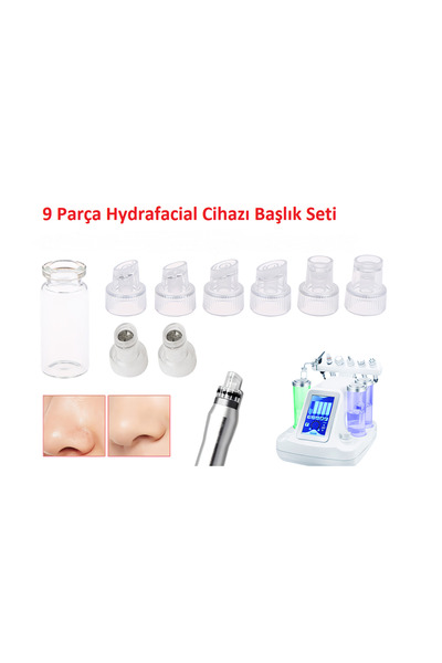 BTN Hydrafacial Vakum Başlık Uç Seti