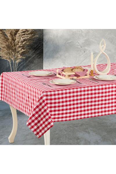 herotasarım Set de veselă și picnic cu bumbac 100% coșuri de pâine din lemn n...