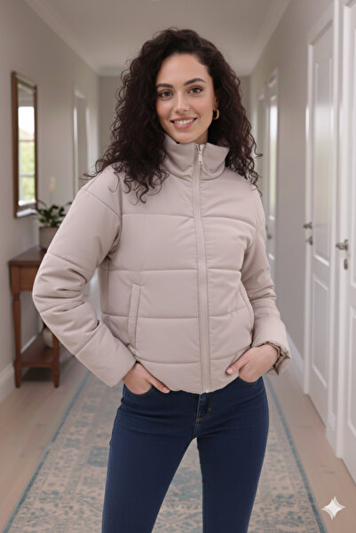 mooishan Novel Belinda Women's Winter Women's Puffer Short Coat-3