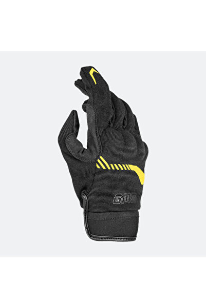GMS JETCITY GERMAS Motosiklet eldiven EN13594 BLACK/YELLOW