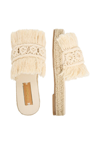 DeeZee espadrilles women ecru S294