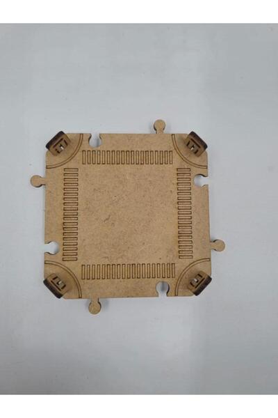 Mu Art Ahşap Oyuncak Araba Yarış Pisti, Araç Parkuru Eğitici Yol Seti Parça 3...