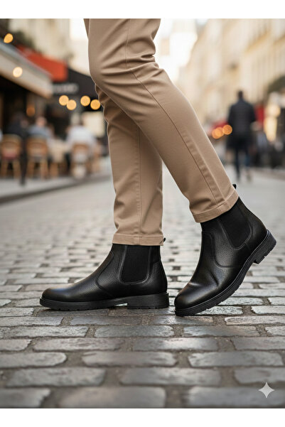 Oregon Shoes ®   I 100-101 Montra Casual Zippered Black 100% Genuine Leather Men's Boat Shoes