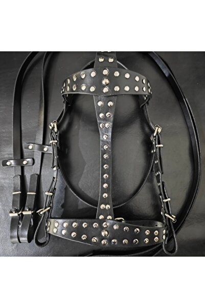 EL YAPIMI DERİ SÜSLÜ TAKIM