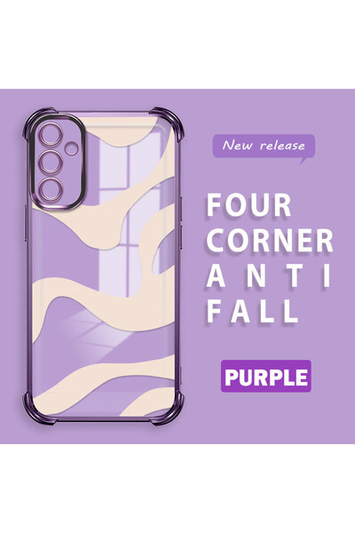 Hontinga حافظة متوافقة مع هاتف سامسونج جالاكسي A14 4G، حافظة هاتف من السيليكو...