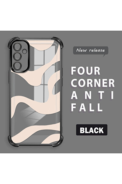 Hontinga حافظة متوافقة مع هاتف سامسونج جالاكسي A14 4G، حافظة هاتف من السيليكو...