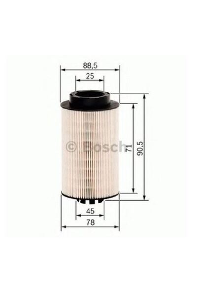 Bosch 09864B2041 - YAKIT FİLTRESİ CADDY 04 GOLF 03 JETTA 05-10 -OCTAVIA 04-10 -1457070007