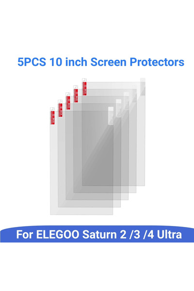 Choice1 Saturn 3 Ultra 5 قطع 5 قطع واقي شاشة لـ ELEGOO Saturn 3 Ultra 8K 12K Saturn 4 LCD Resin 3D Pri