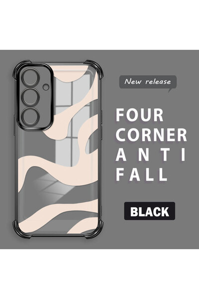 Hontinga حافظة متوافقة مع هاتف سامسونج جالاكسي S24 بلس، حافظة هاتف من السيليك...