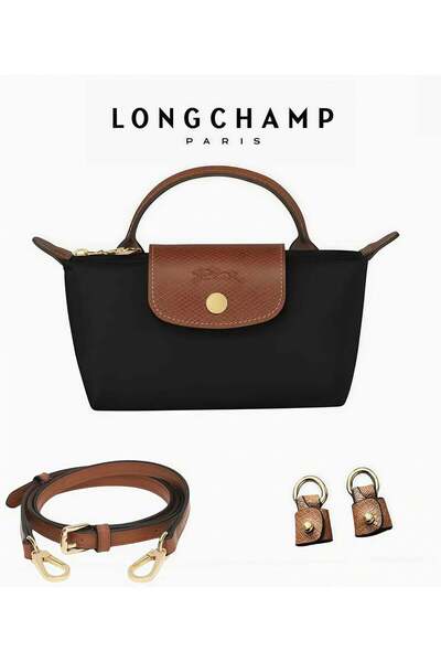 Generic Longchamp Le Pliage Mini Shoulder Strap Women's Mini Makeup Bag Handbag