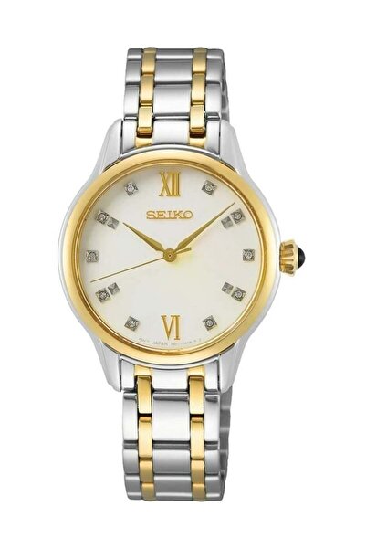 Seiko SRZ540P1 Pırlantalı Kadın Kol Saati