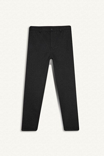 DeFacto Tailored Regular Fit Düz Paça Antrasit Erkek Pantolon F1738AX/AR97