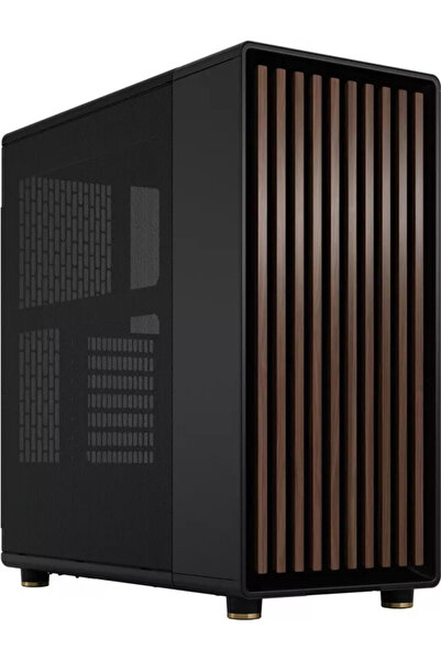 Fractal Design Carcasa North Charcoal Black ATX/ mATX/ mITX
