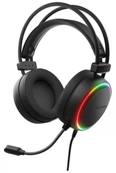 Genesis Casti cu microfon Neon 613 G2 USB-A/Mini 3.5 mm jack Black