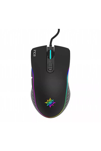 Inca Mouse Gaming IMG-GT15 Wired 4800 dpi RGB USB (Negru)