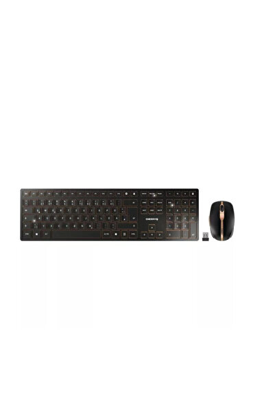 Cherry Set tastatură și mouse Bluetooth Negru