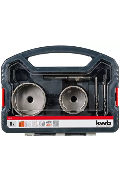 Kwb Set 6 accesorii 49499176 burghie carote dornuri