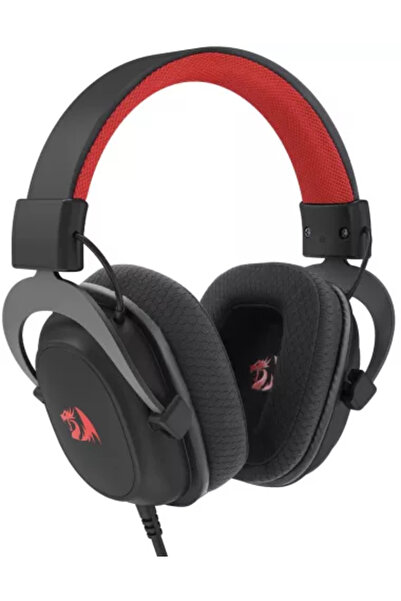 REDRAGON Casti cu microfon Zeus Lite 3.5 mm jack Black-Red