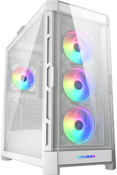 COUGAR GAMING Carcasă COUGAR Duoface Pro RGB Alb Turn mediu Fără sursă Sticlă...