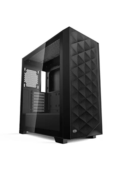 PCCOOLER Carcasa C3 D510 Middle Tower Negru sursa Black