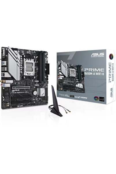 ASUS Placa de baza PRIME B650M-A WIFI II DDR5 Socket AMD AM5 mATX