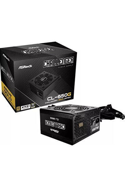 ASROCK Sursa PC 650W 80+ Gold CL-650G 12cm ATX 3.1