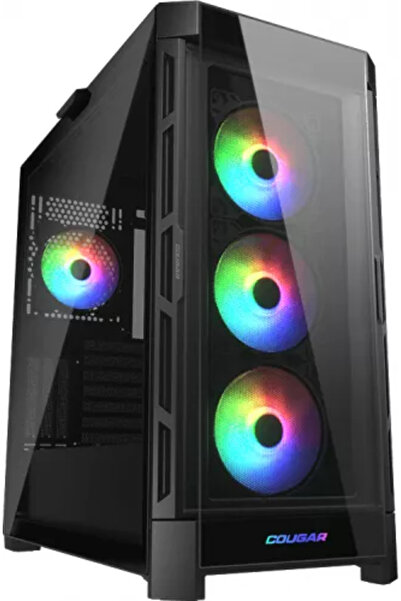 COUGAR GAMING Carcasă COUGAR Duoface Pro RGB Negru Turn mediu Fără sursă Stic...