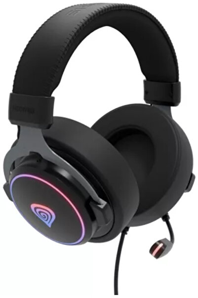Genesis Neon 764 USB Black Headset with Microphone